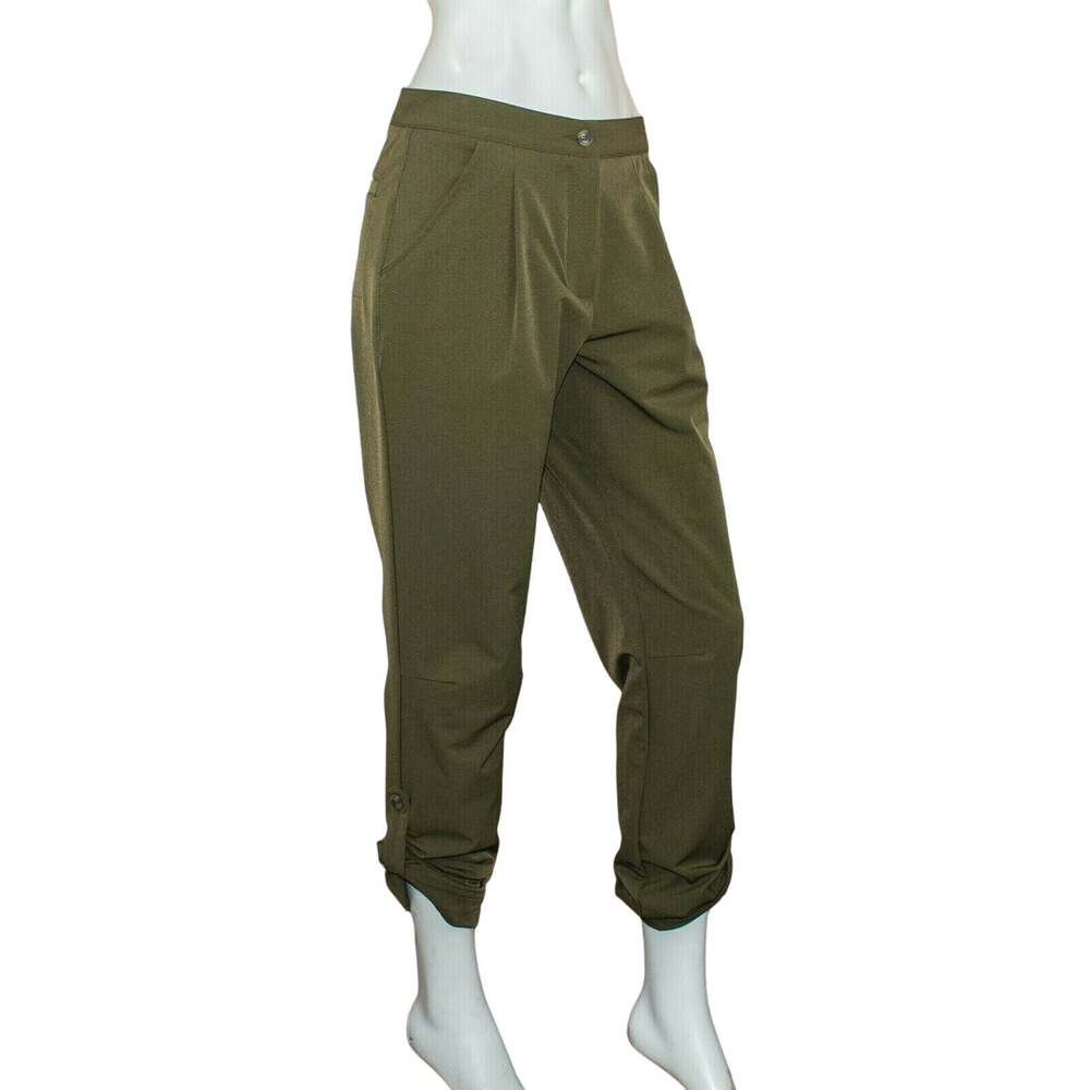 Tilley Wanderer Collection Pants Roll up Olive Green Size 6